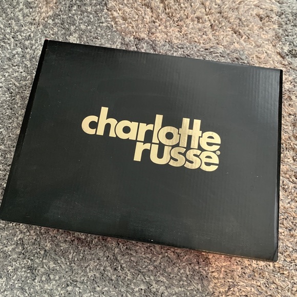 NEW! Charlotte Russe Black Heels Size 6 - Picture 5 of 5